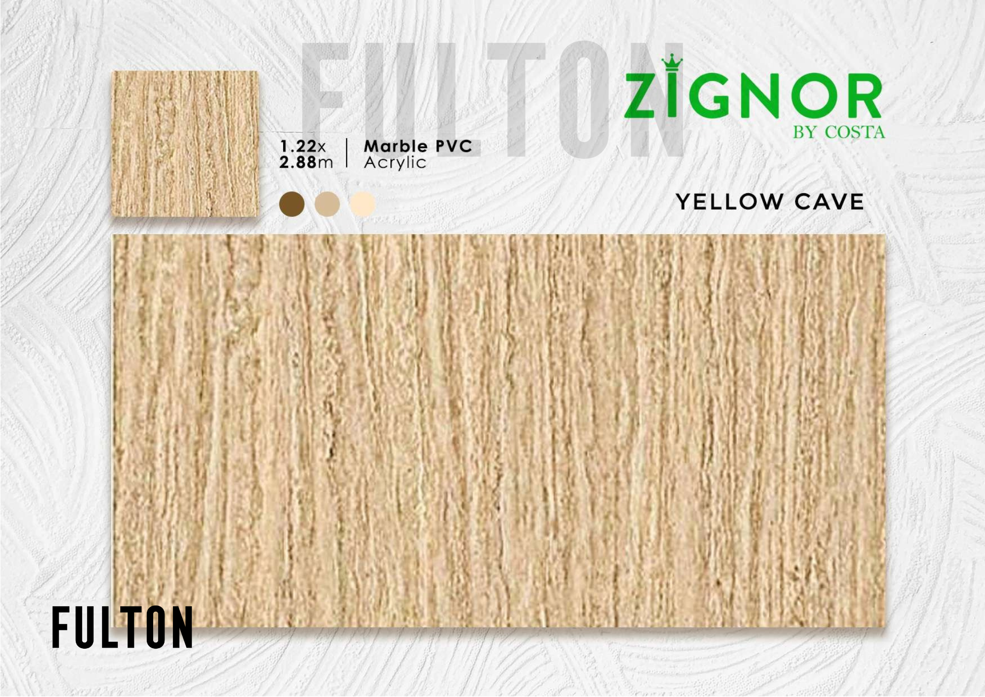 Zignor Marmer Yellow Cake