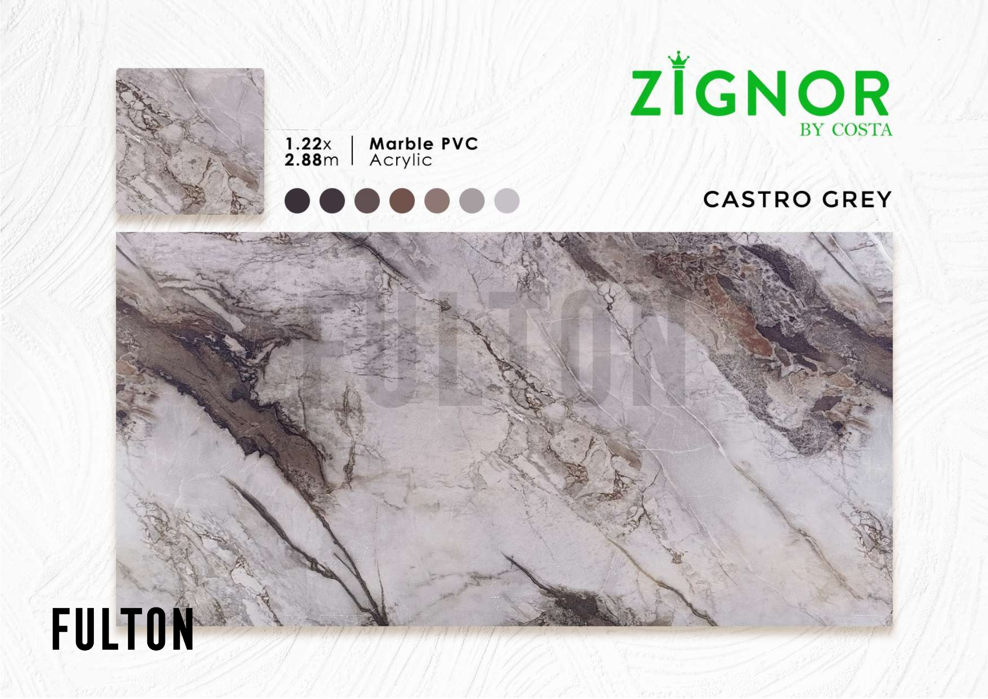 Zignor Marmer Castro Grey