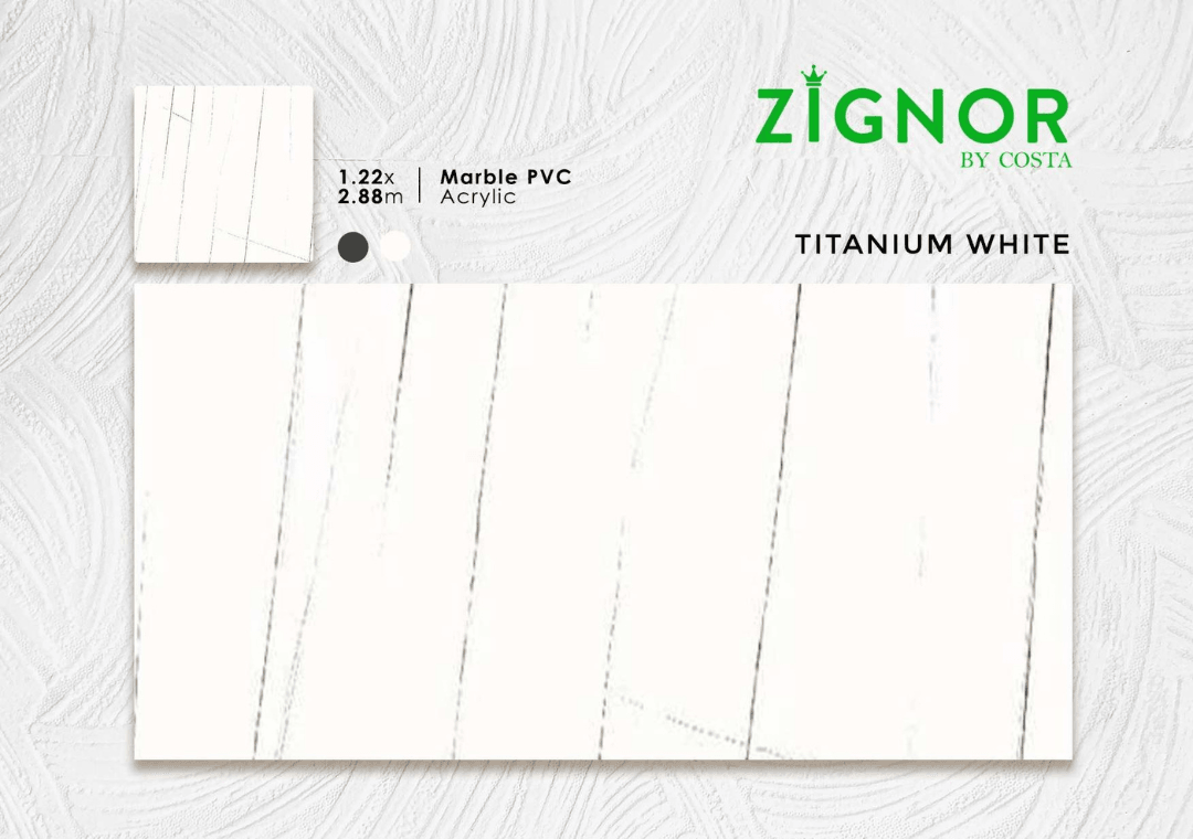 Zignor Marmer Titanium White