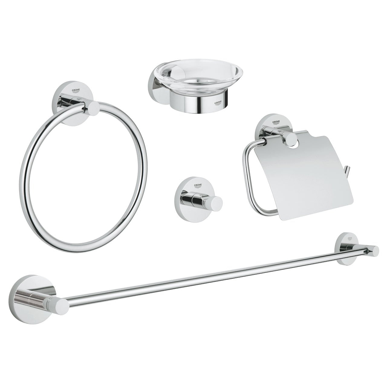 Essentials Accessories Set Master 5 - In - 1 - Grohe - Fulton