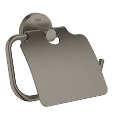 Essentials Toilet Paper Holder W/Cover Al1 - Grohe - Fulton