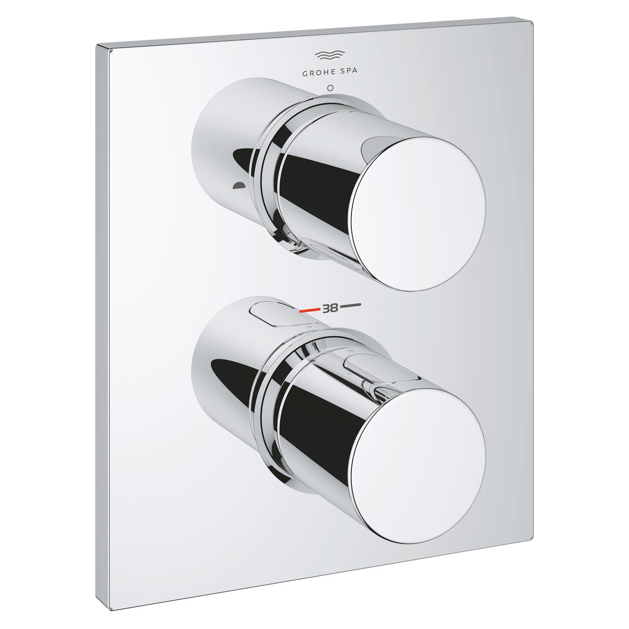Grohtherm F Thermostatic Trim with integrated 2 - way diverter - Grohe - Fulton