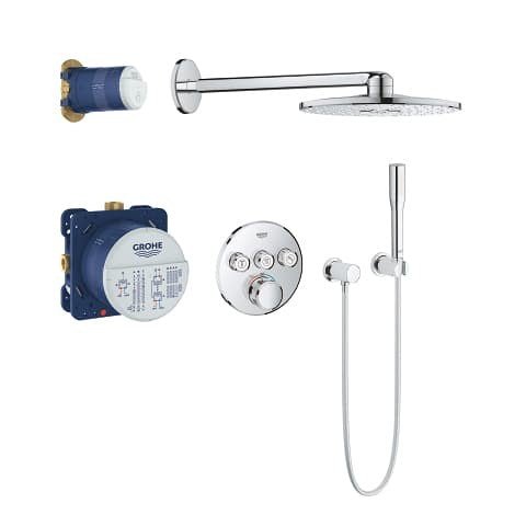 Grohtherm Smartcontrol Thm Complete Bundle (Round) 3Sc - Grohe - Fulton