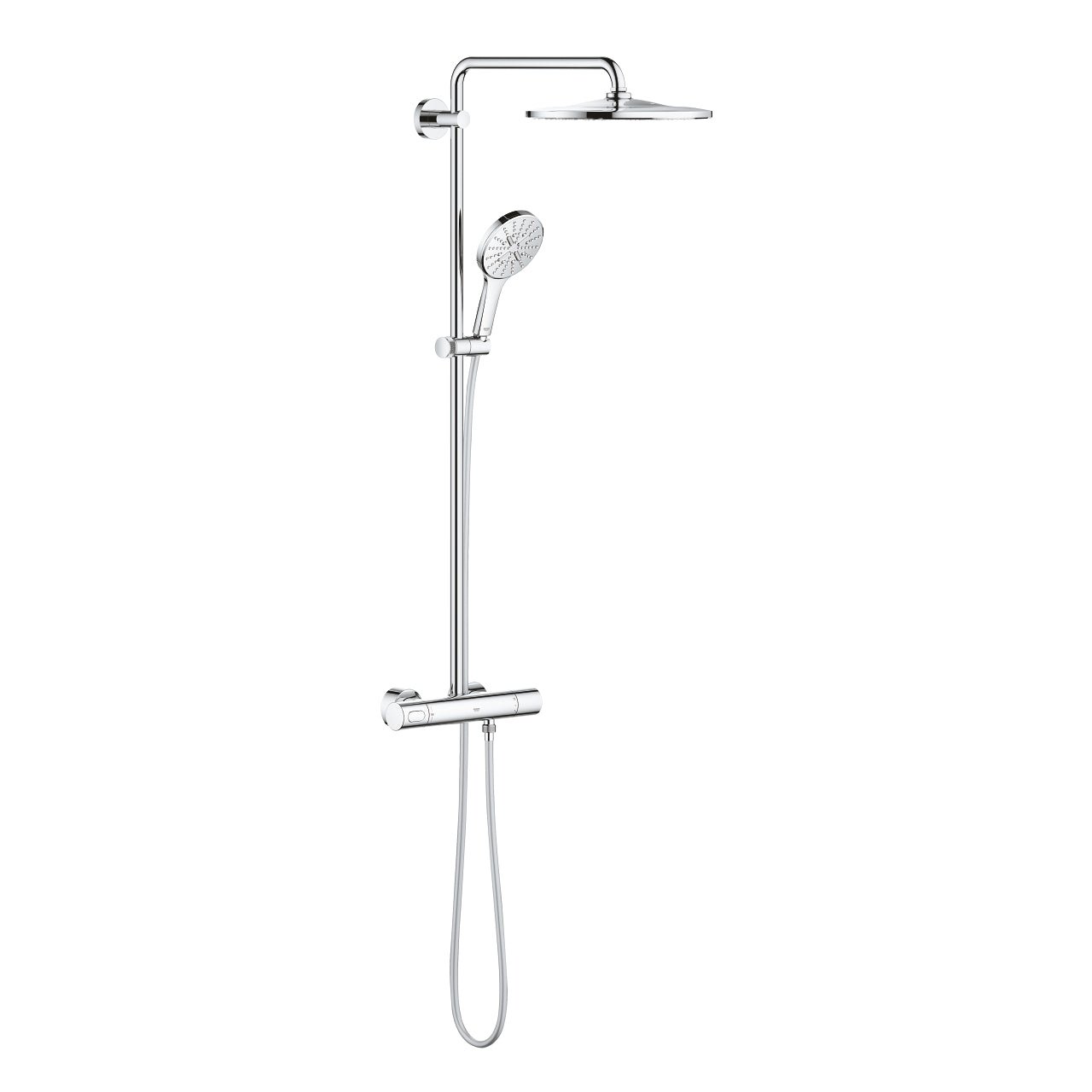 Rainshower SmartActive 310 Shower system with thermostat for wall mounting - Grohe - Fulton